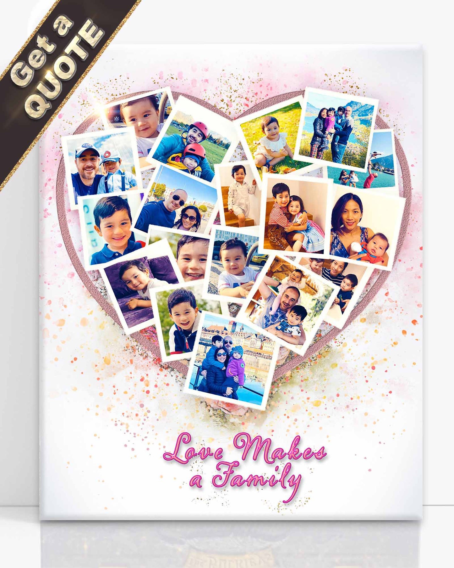 Love Collage | Individually Designed | “Heartfelt. Loving. Beautiful. "