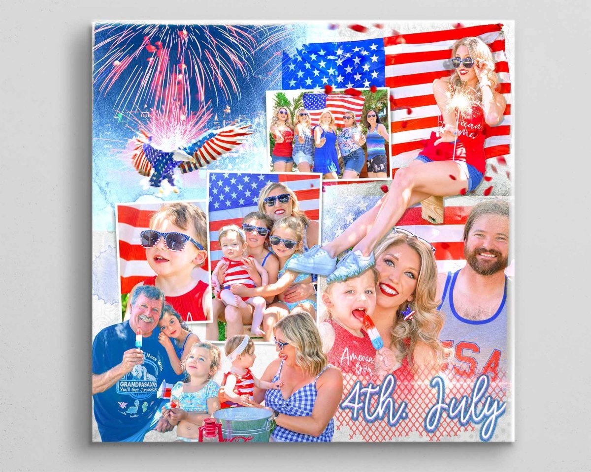 Collage Design_Luxprintgifts.com canvas