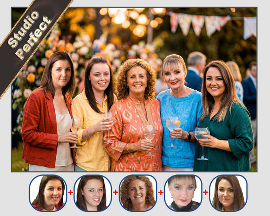 Studio Perfect Group Collage | Custom Design | “Perfect. Professional. Portrait.”