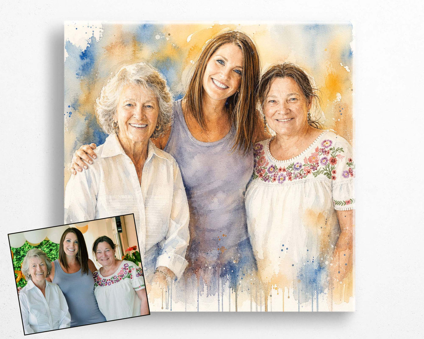 Geburtstags-Fotocollage | Kostenlose Beratung mit einem engagierten Digitalkünstler | Professionelle Druckoptionen | Hersteller maßgeschneiderter Kunstwerk-Collagen | Designreferenz: PPC180